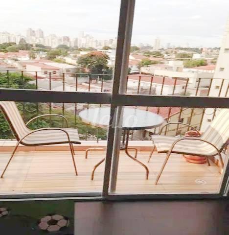 VARANDA de Apartamento à venda, Padrão com 64 m², 2 quartos e 1 vaga em Vila Congonhas - São Paulo
