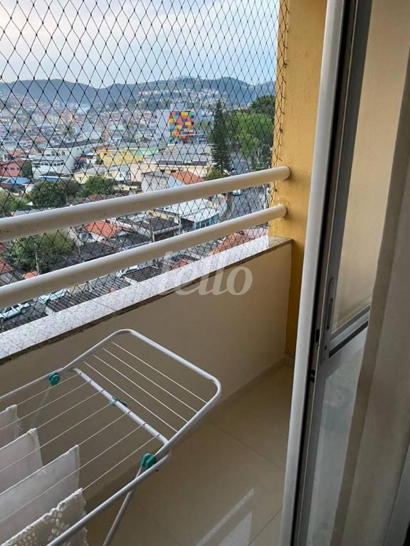 VARANDA de Apartamento à venda, Padrão com 54 m², 2 quartos e 1 vaga em Vila Luzita - Santo André