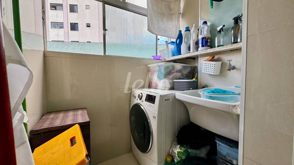 ÁREA DE SERVIÇO de Apartamento à venda, Padrão com 49 m², 2 quartos e 1 vaga em Vila Rui Barbosa - São Paulo