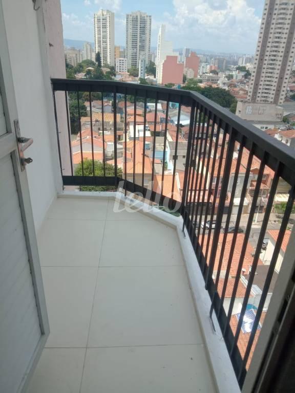SACADA NO DORMITÓRIO de Apartamento à venda, Padrão com 70 m², 2 quartos e 1 vaga em Cambuci - São Paulo