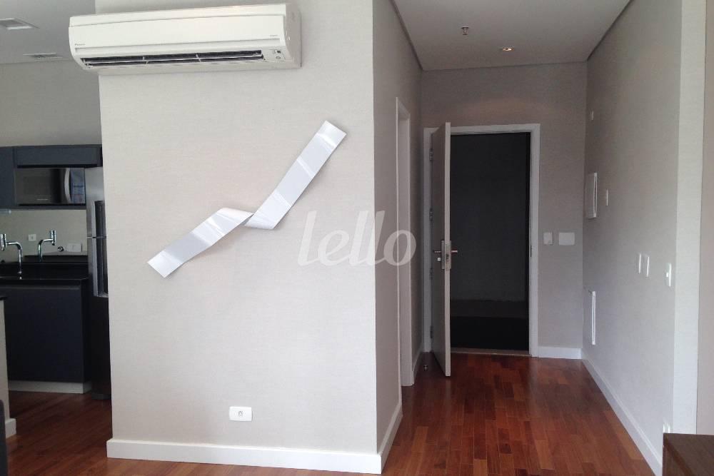 HALL DE ENTRADA de Apartamento para alugar, Padrão com 66 m², 1 quarto e 2 vagas em Vila Olímpia - São Paulo