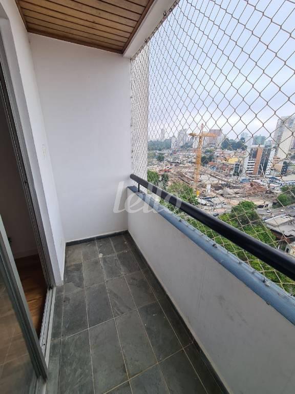 VARANDA de Apartamento à venda, Padrão com 55 m², 2 quartos e 1 vaga em Vila Regente Feijó - São Paulo