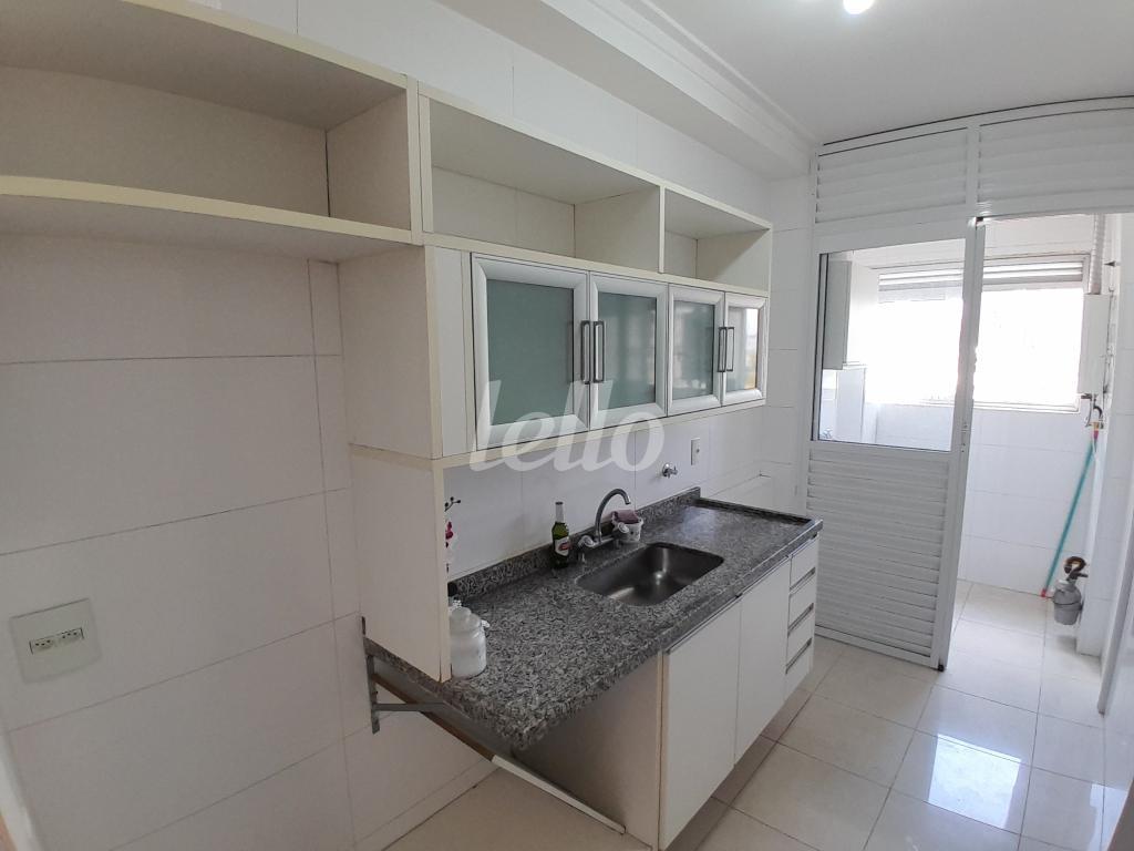 1-COZINHA de Apartamento para alugar, Padrão com 75 m², 2 quartos e 1 vaga em Vila Regente Feijó - São Paulo