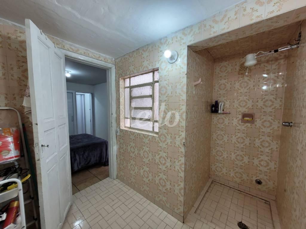 BANHEIRO DA SUÍTE de Casa à venda, sobrado com 40 m², 3 quartos e 1 vaga em Chácara Califórnia - São Paulo
