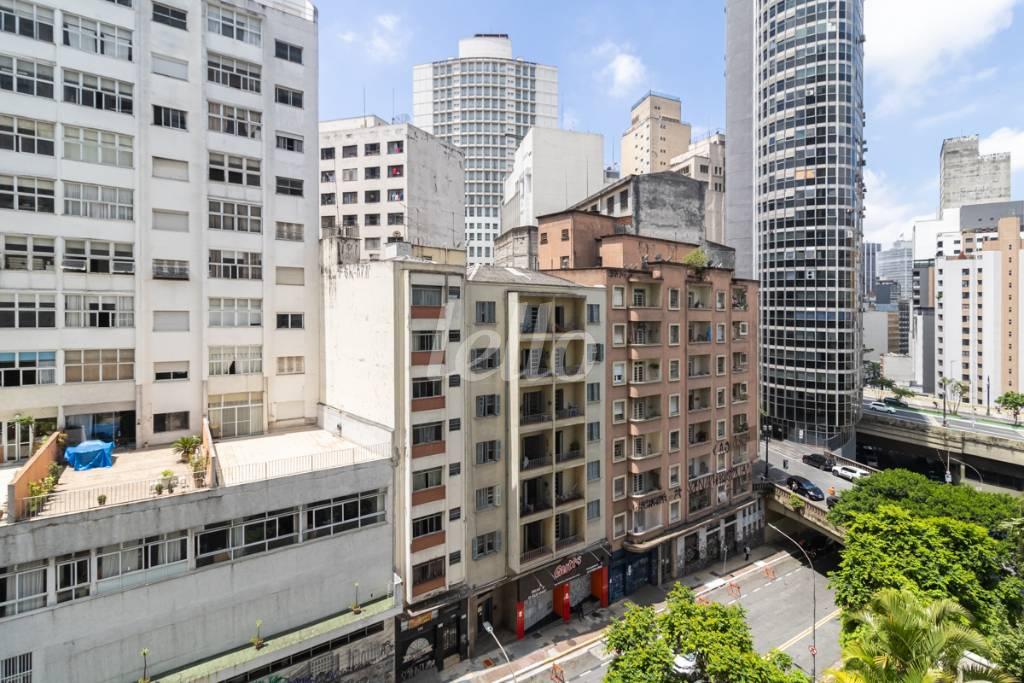 VISTA de Apartamento para alugar, Padrão com 48 m², 1 quarto e em Centro - São Paulo