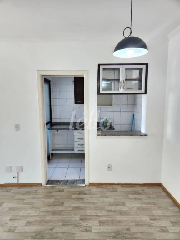 SALA de Apartamento à venda, Padrão com 41 m², 1 quarto e 1 vaga em Tatuapé - São Paulo