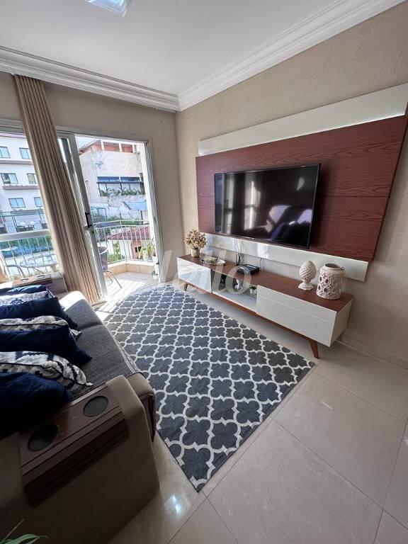 SALA de Apartamento à venda, Padrão com 77 m², 2 quartos e 1 vaga em Alto da Moóca - São Paulo