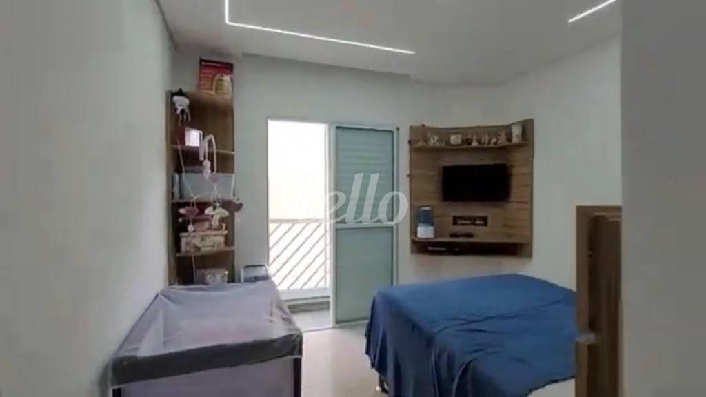 DORMITÓRIO de Apartamento à venda, Padrão com 65 m², 2 quartos e 1 vaga em Vila Curuca - Santo André