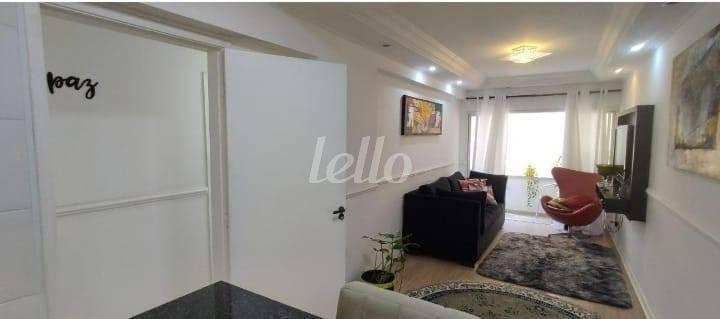 SALA DOIS AMBIENTES de Apartamento à venda, Padrão com 100 m², 3 quartos e 2 vagas em Vila Bastos - Santo André