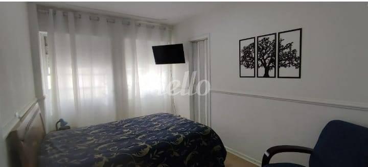 PRIMEIRO DORMITÓRIO de Apartamento à venda, Padrão com 100 m², 3 quartos e 2 vagas em Vila Bastos - Santo André