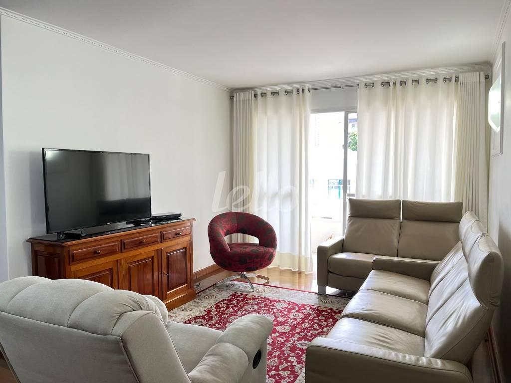 SALA de Apartamento à venda, Padrão com 133 m², 3 quartos e 2 vagas em Vila Gomes Cardim - São Paulo