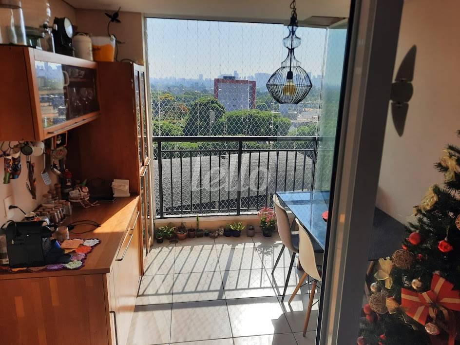 SACADA de Apartamento à venda, Padrão com 65 m², 2 quartos e 1 vaga em Catumbi - São Paulo