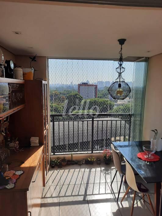 SACADA de Apartamento à venda, Padrão com 65 m², 2 quartos e 1 vaga em Catumbi - São Paulo