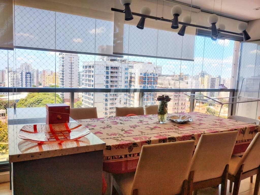 VARANDA de Apartamento à venda, Padrão com 94 m², 3 quartos e 2 vagas em Mirandopolis - São Paulo