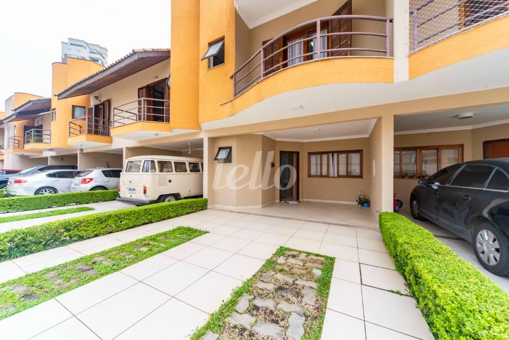 GARAGEM de Casa à venda, em condomínio - sobrado com 129 m², 3 quartos e 3 vagas em Vila América - Santo André