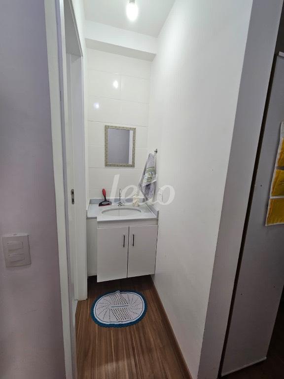 BANHEIRO de Apartamento à venda, Padrão com 55 m², 2 quartos e 1 vaga em Vila Prudente - São Paulo