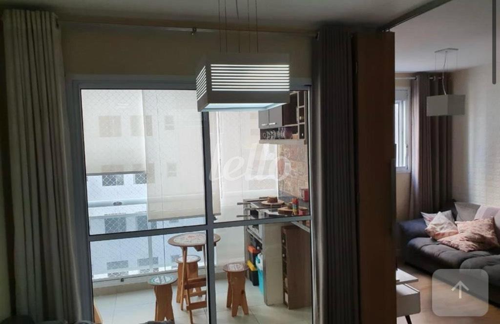 VARANDA de Apartamento à venda, Padrão com 74 m², 3 quartos e 1 vaga em Brás - São Paulo