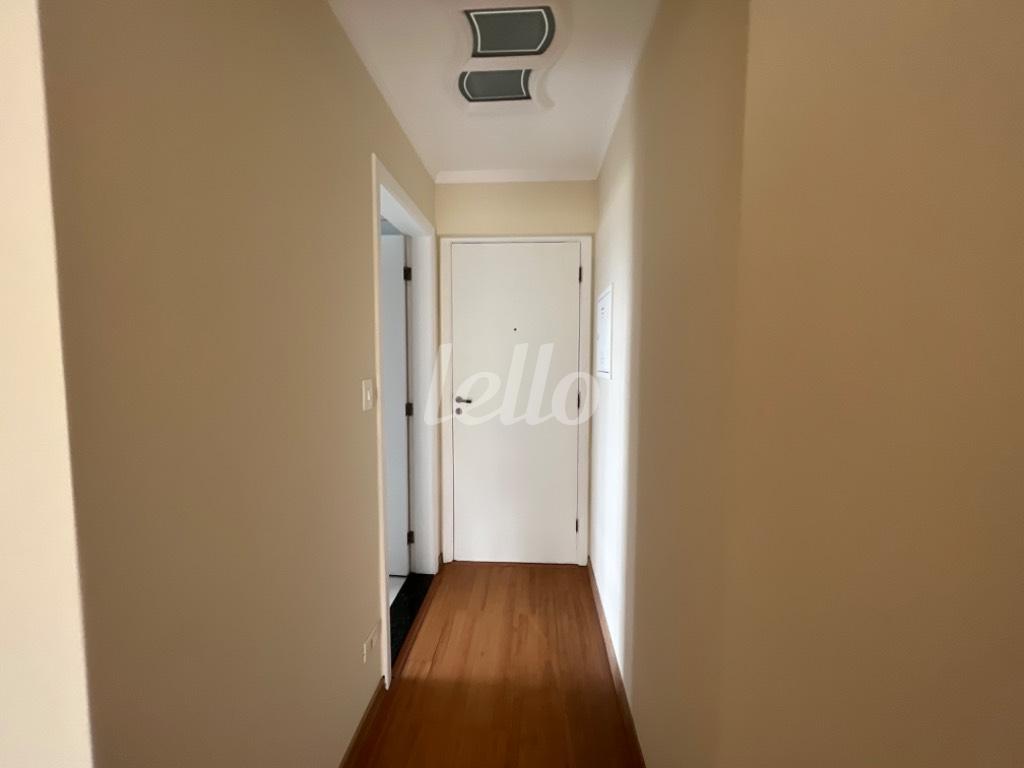 CORREDOR de Apartamento à venda, Padrão com 78 m², 3 quartos e 1 vaga em Alto da Moóca - São Paulo