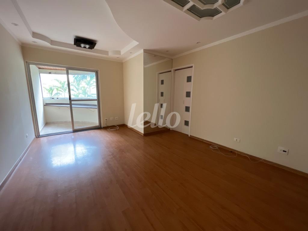 SALA de Apartamento à venda, Padrão com 78 m², 3 quartos e 1 vaga em Alto da Moóca - São Paulo
