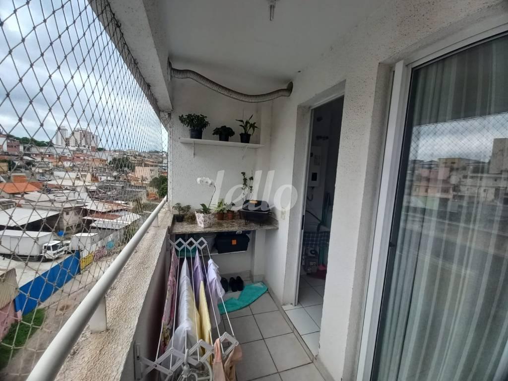SACADA de Apartamento à venda, Padrão com 50 m², 2 quartos e 1 vaga em Vila Amélia - São Paulo