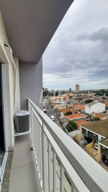 SACADA de Apartamento para alugar, Studio com 26 m², 1 quarto e em Vila Nilo - São Paulo