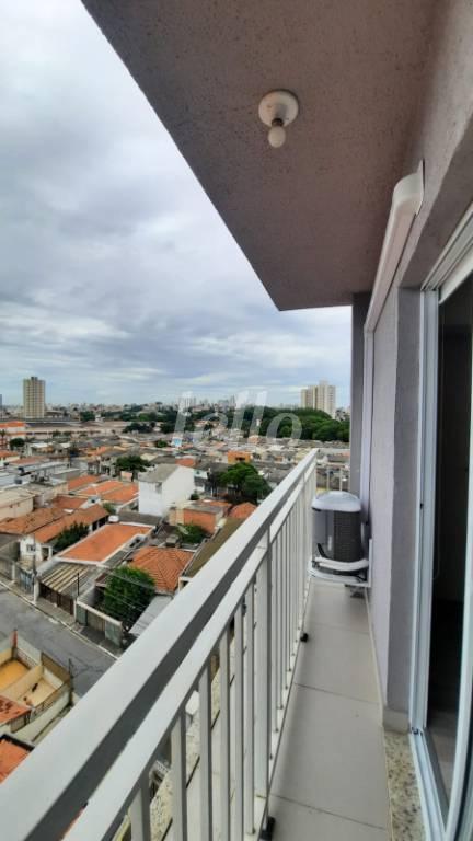 SACADA de Apartamento para alugar, Studio com 26 m², 1 quarto e em Vila Nilo - São Paulo