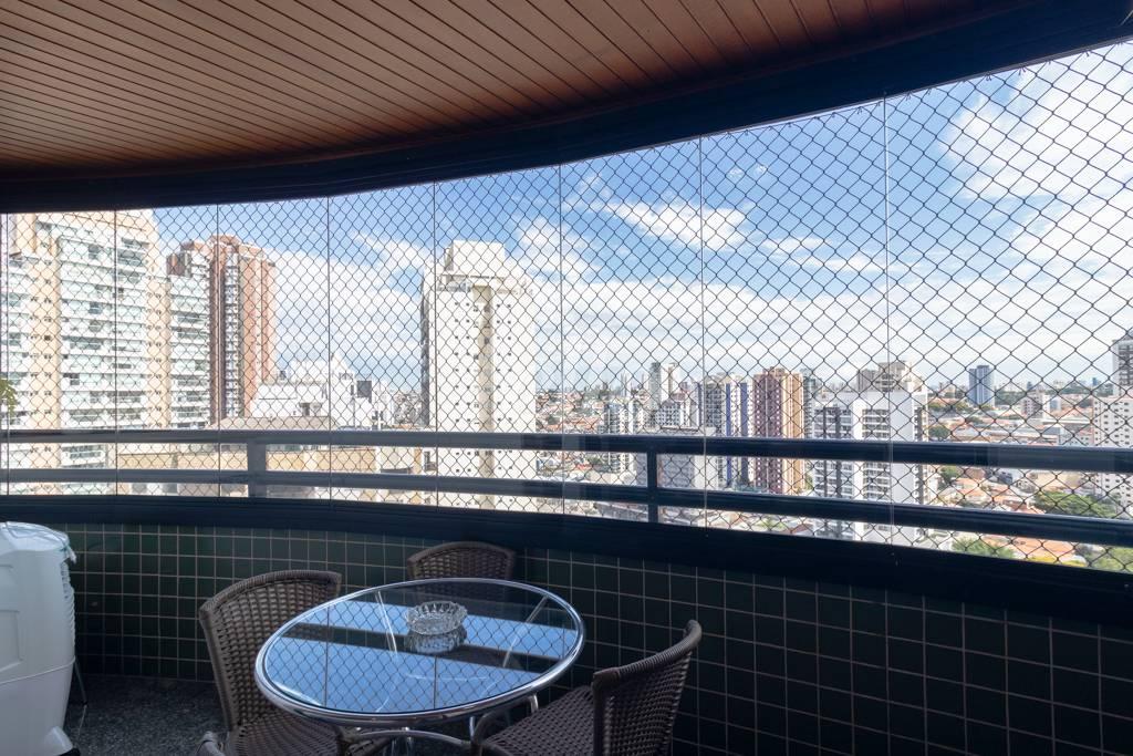 10 - VARANDA de Apartamento à venda, Padrão com 126 m², 3 quartos e 3 vagas em Vila Regente Feijó - São Paulo