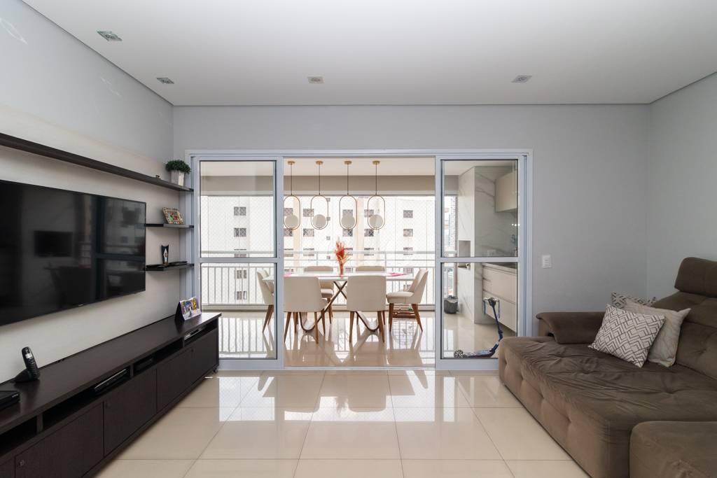 4 - SALA de Apartamento à venda, Padrão com 103 m², 3 quartos e 2 vagas em Tatuapé - São Paulo