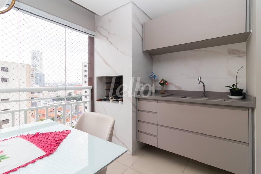10 - VARANDA de Apartamento à venda, Padrão com 103 m², 3 quartos e 2 vagas em Tatuapé - São Paulo