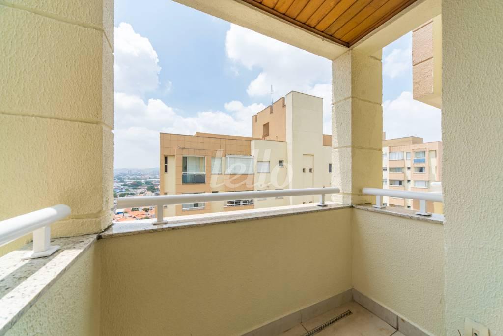 VARANDA DA SUITE 2 de Apartamento à venda, Duplex com 227 m², 3 quartos e 4 vagas em Centro - Santo André