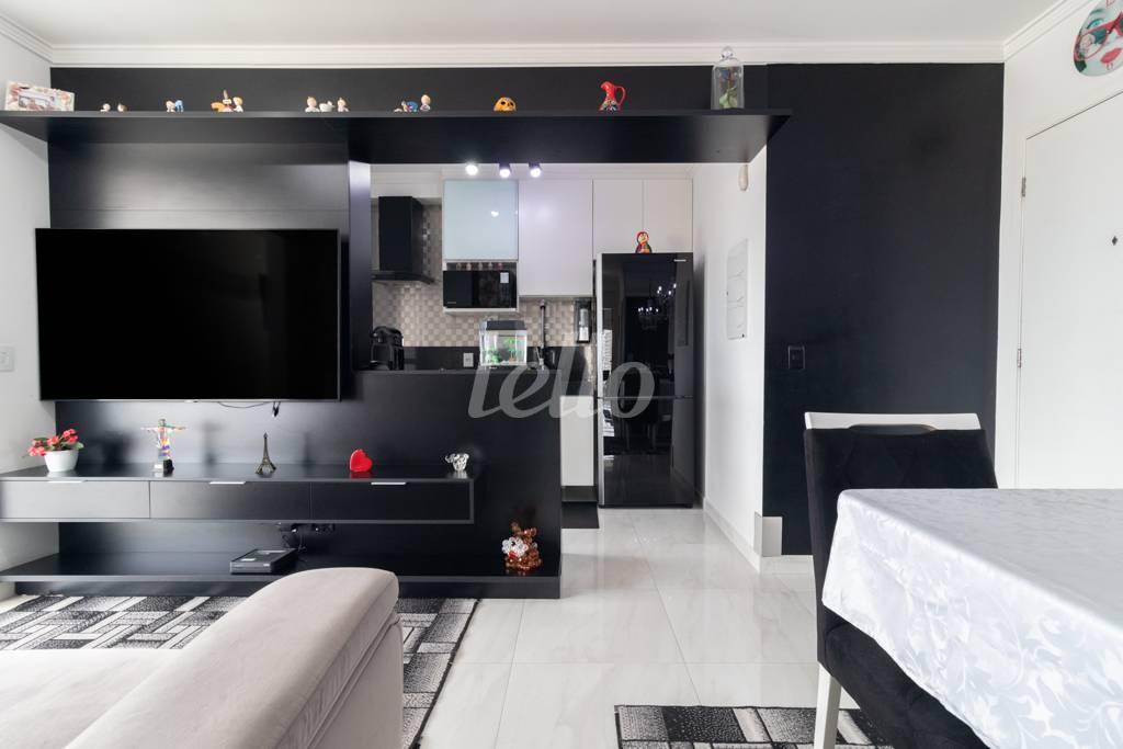 1 - SALA de Apartamento à venda, Padrão com 80 m², 2 quartos e 2 vagas em Tatuapé - São Paulo