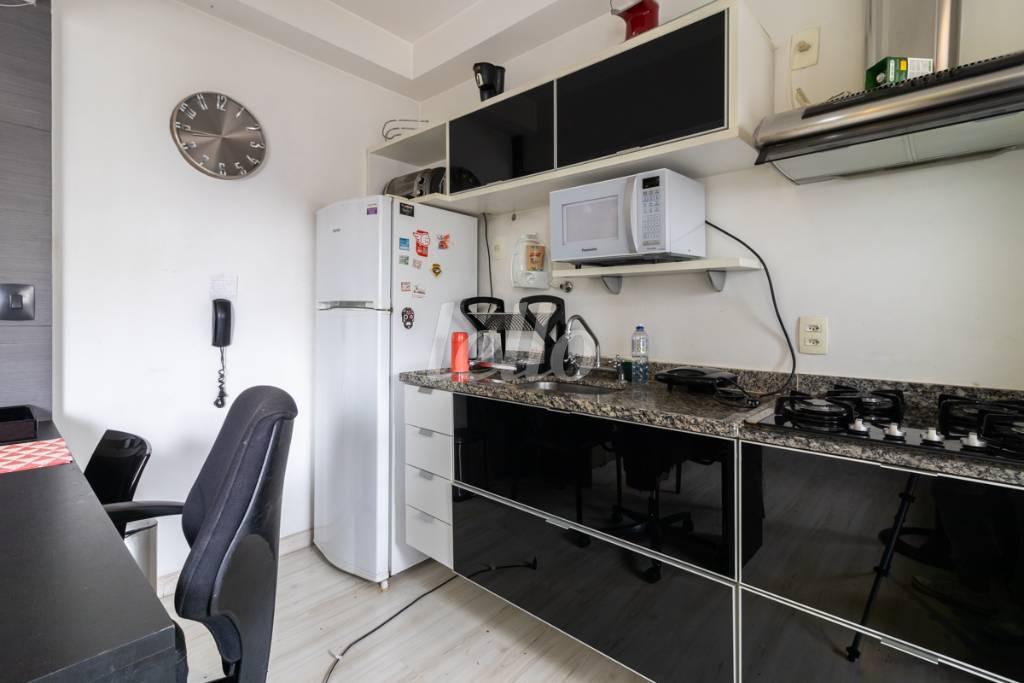 COZINHA de Apartamento à venda, Padrão com 29 m², 1 quarto e 1 vaga em Vila Olímpia - São Paulo