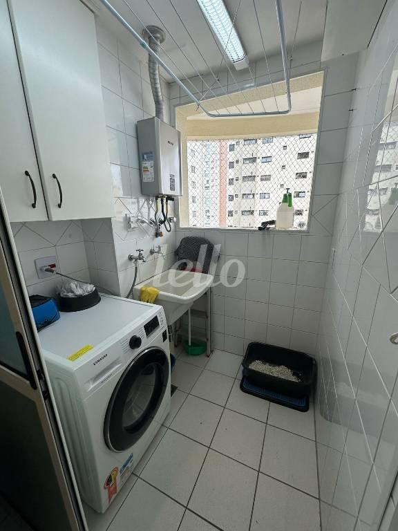 ÁREA SERVIÇO de Apartamento à venda, Padrão com 63 m², 2 quartos e 1 vaga em Perdizes - São Paulo