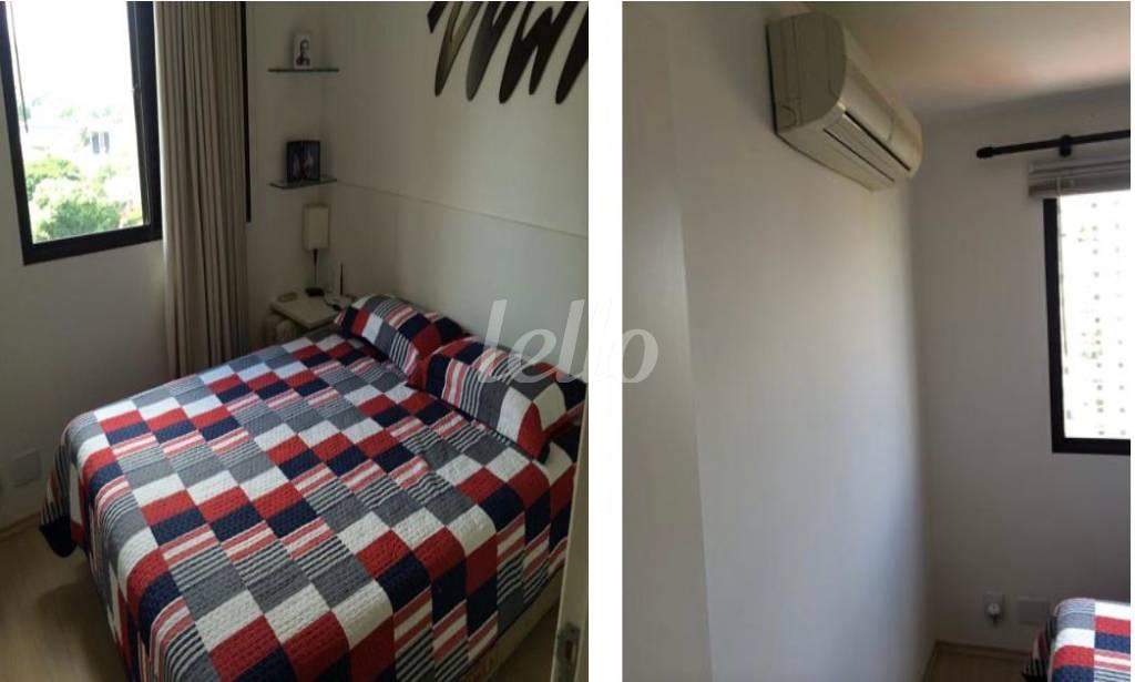 DORMITÓRIO de Apartamento para alugar, Padrão com 40 m², 1 quarto e 1 vaga em Vila Nova Conceição - São Paulo