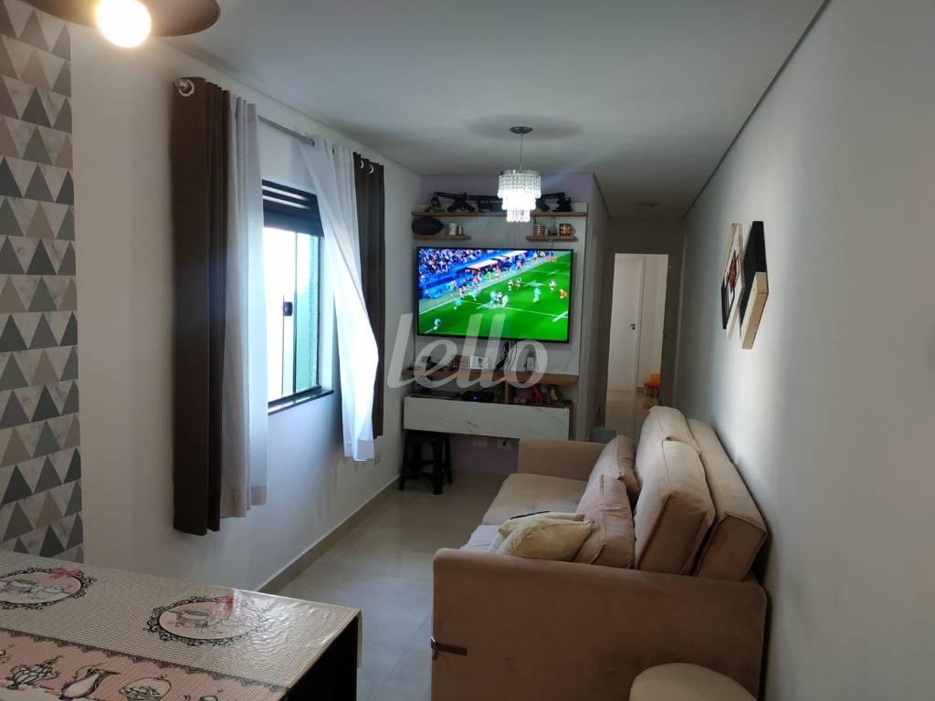 SALA de Apartamento à venda, cobertura - Padrão com 100 m², 2 quartos e 1 vaga em Santa Teresinha - Santo André