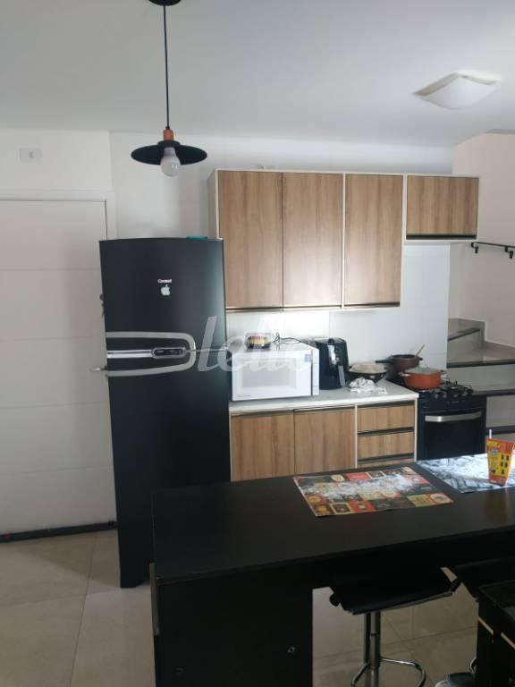 COZINHA de Apartamento à venda, cobertura - Padrão com 100 m², 2 quartos e 1 vaga em Santa Teresinha - Santo André