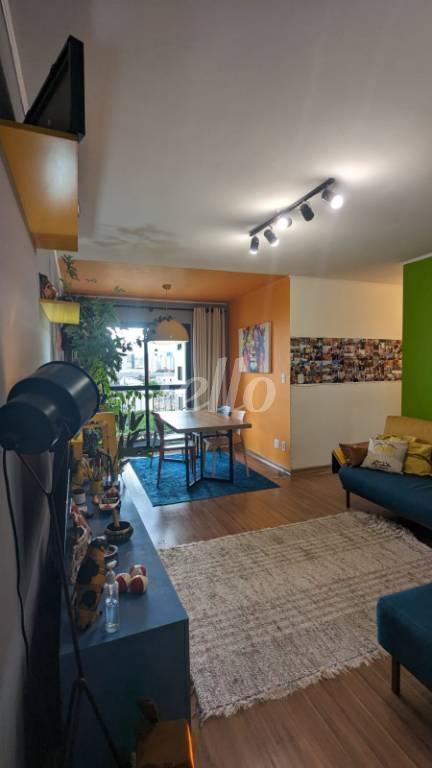 SALA 2 AMBIENTES de Apartamento à venda, Padrão com 69 m², 3 quartos e 1 vaga em Brás - São Paulo