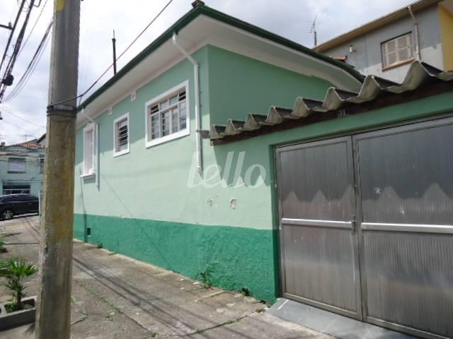 FACHADA de Casa para alugar, térrea com 120 m², 3 quartos e 3 vagas em Mooca - São Paulo