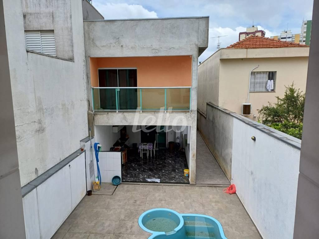QUINTAL de Casa à venda, sobrado com 250 m², 3 quartos e 4 vagas em Alto da Moóca - São Paulo