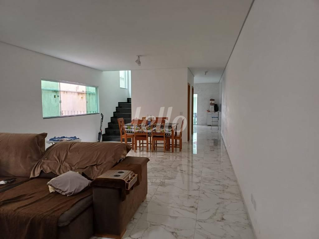 SALA de Casa à venda, sobrado com 250 m², 3 quartos e 4 vagas em Alto da Moóca - São Paulo