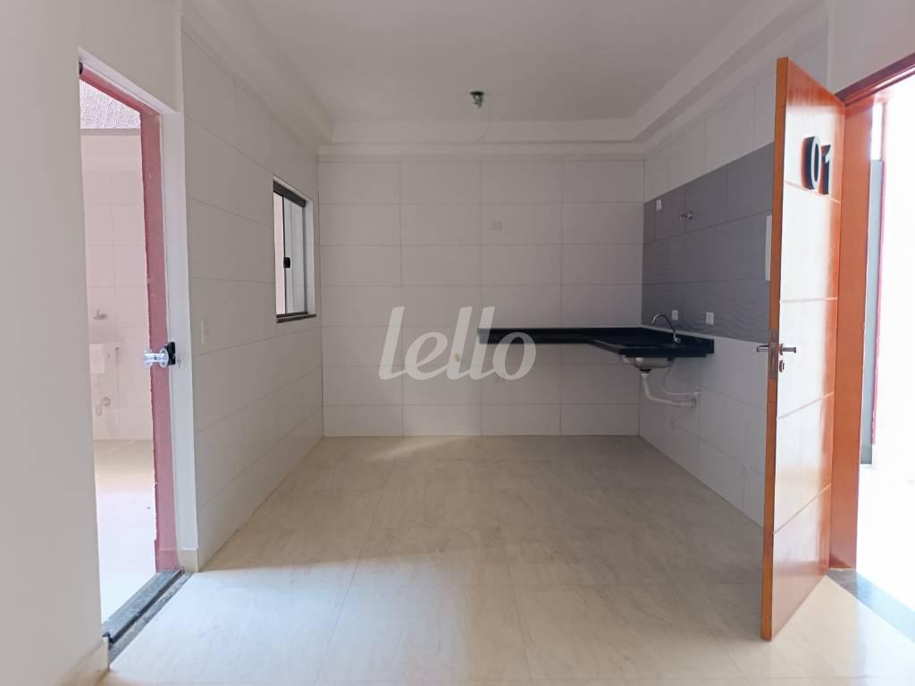 COZINHA ABERTA de Apartamento à venda, Padrão com 50 m², 2 quartos e 1 vaga em Vila Antonina - São Paulo