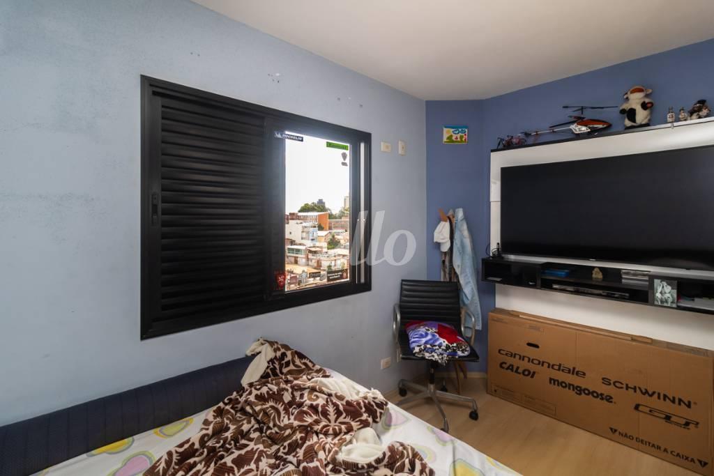 QUARTO 1 de Apartamento para alugar, Padrão com 104 m², 2 quartos e 3 vagas em Parque da Vila Prudente - São Paulo