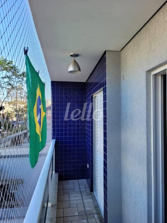 VARANDA de Apartamento à venda, Padrão com 75 m², 3 quartos e 2 vagas em Paraíso - Santo André