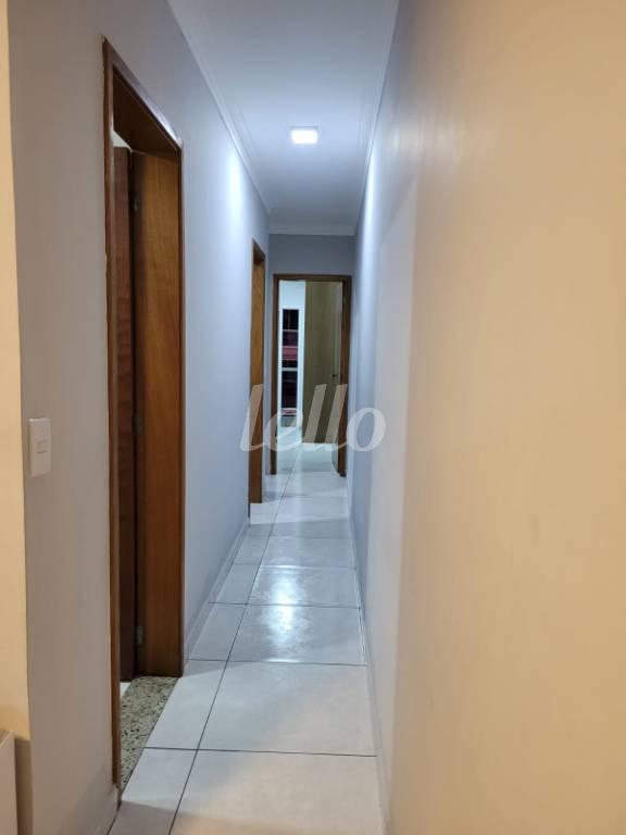 CORREDOR de Apartamento à venda, Padrão com 75 m², 3 quartos e 2 vagas em Paraíso - Santo André