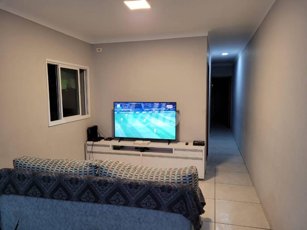 SALA de Apartamento à venda, Padrão com 75 m², 3 quartos e 2 vagas em Paraíso - Santo André