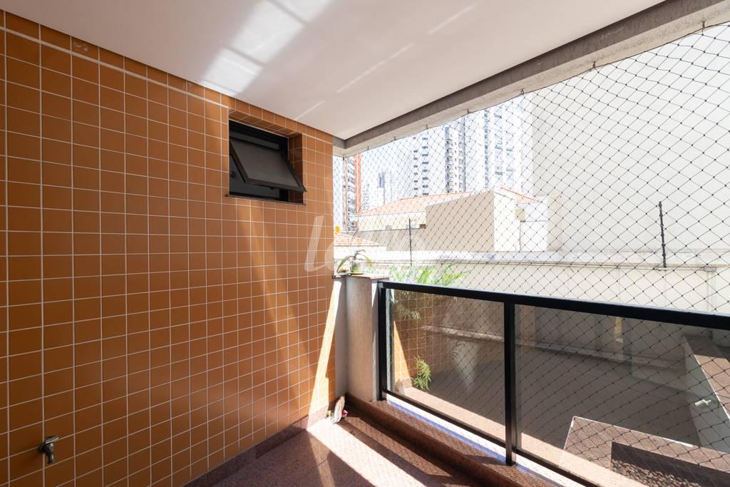 VARANDA de Apartamento à venda, Padrão com 120 m², 3 quartos e 3 vagas em Vila Regente Feijó - São Paulo