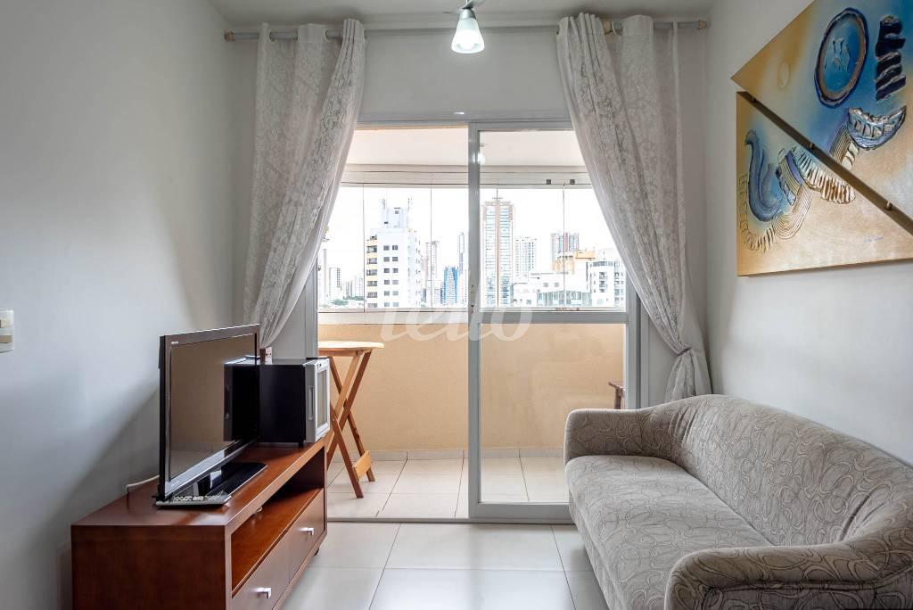 01SALA_005 de Apartamento para alugar, Padrão com 53 m², 2 quartos e 2 vagas em Vila Gomes Cardim - São Paulo