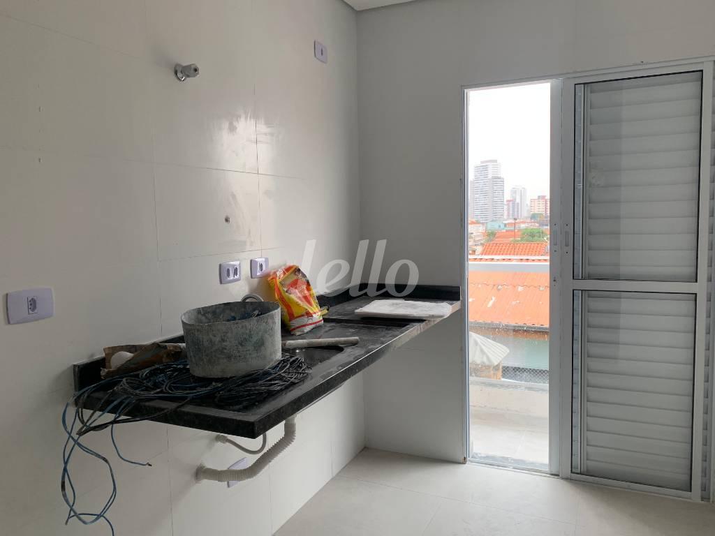 COZINHA de Apartamento à venda, Padrão com 26 m², 1 quarto e em Vila Prudente - São Paulo