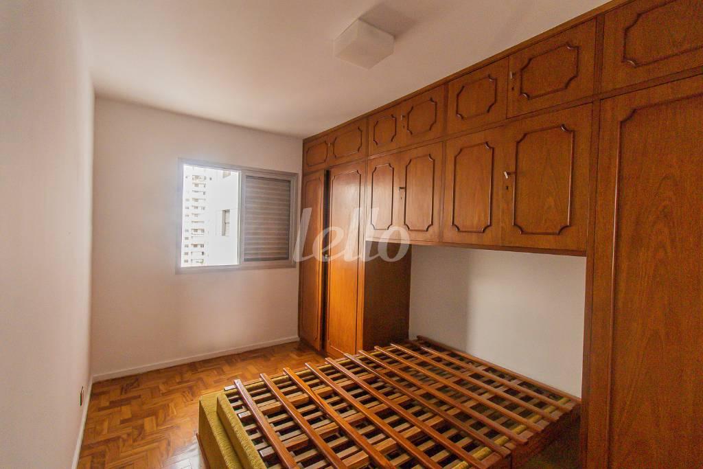 DORMITORIO 2 de Apartamento para alugar, Padrão com 63 m², 2 quartos e em Paraíso - São Paulo