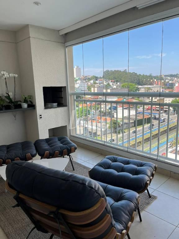 VARANDA GOURMET de Apartamento à venda, Padrão com 128 m², 3 quartos e 2 vagas em Nova Petrópolis - São Bernardo do Campo